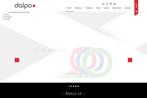 Site using jQuery Colorbox plugin