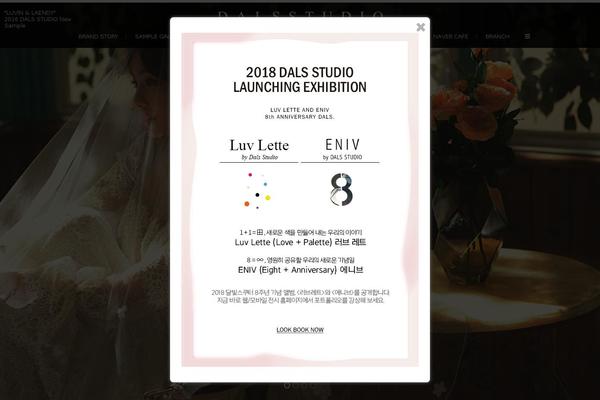 Nouveau theme site design template sample