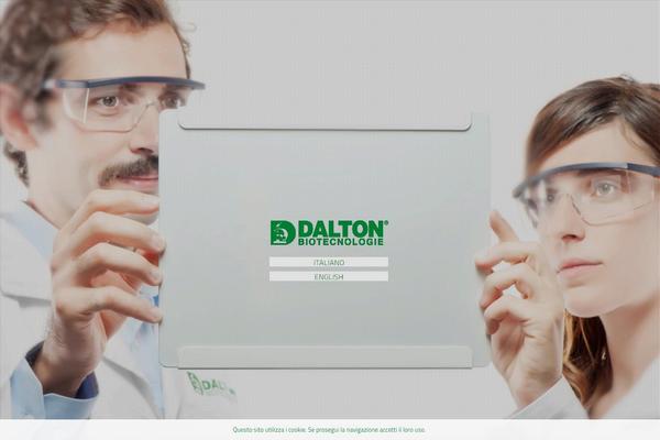 Dalton theme site design template sample