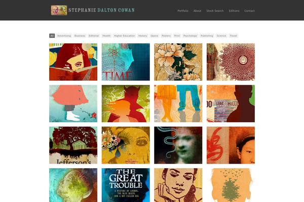 Reveal theme site design template sample