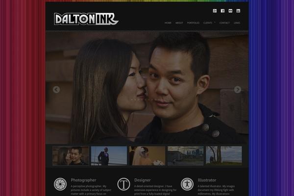 Catalyst theme site design template sample