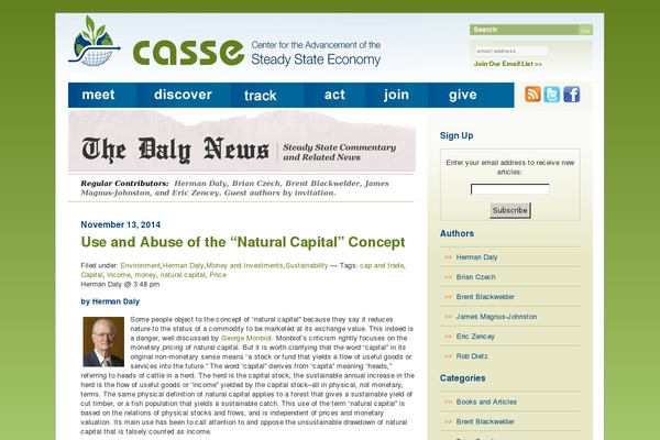 dalynews.org site used Casse