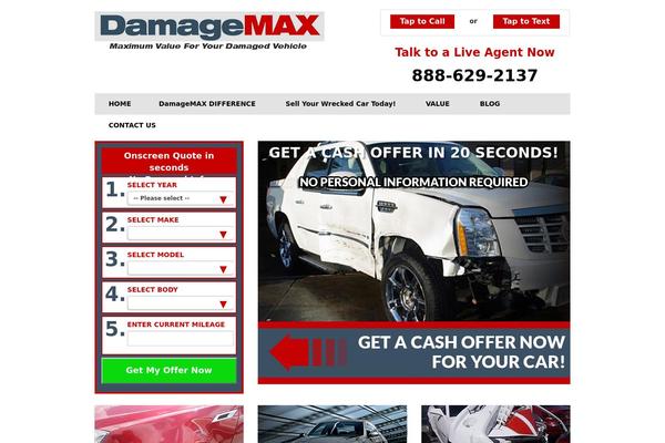 damagemax.com site used Crashcalc