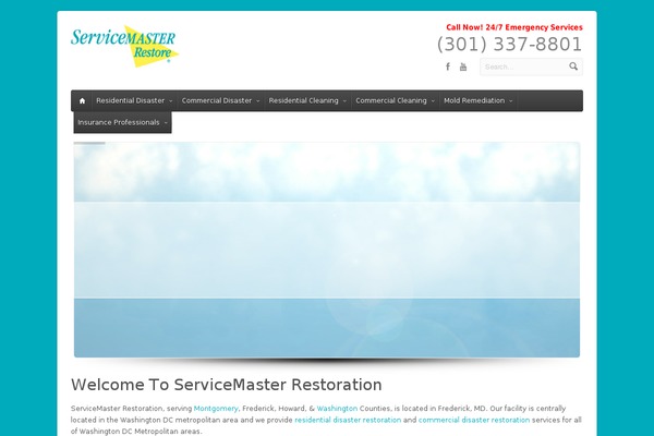 Aqua theme site design template sample