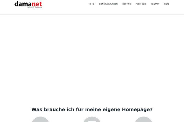 Site using Divi-builder plugin