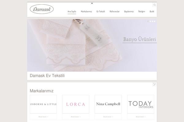 Tersus theme site design template sample