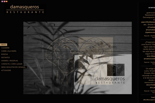 CONTRAST theme site design template sample