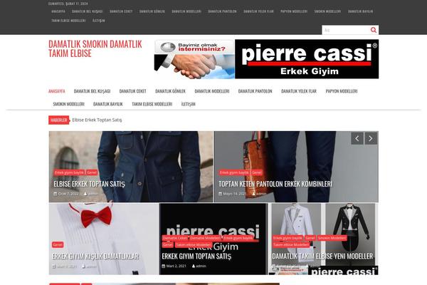 SuperNews theme site design template sample