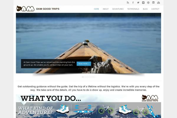Wp-enlightened104 theme site design template sample