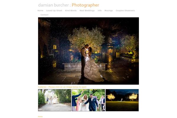 Prophoto4 theme site design template sample