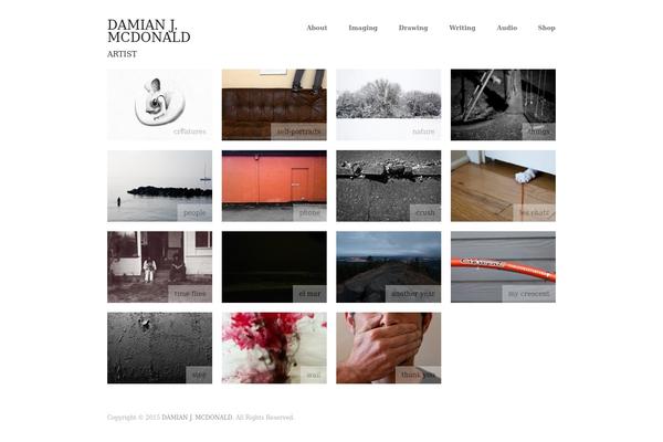Hatch theme site design template sample