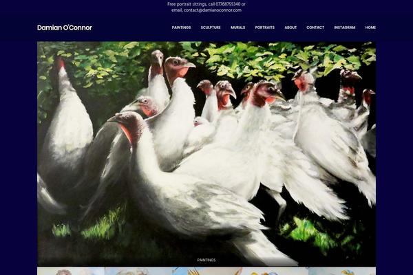 Dendrite theme site design template sample