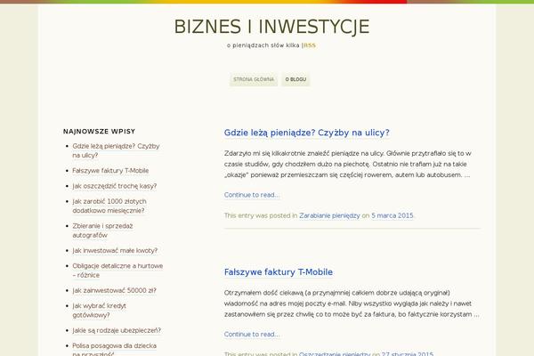 Rockers theme site design template sample