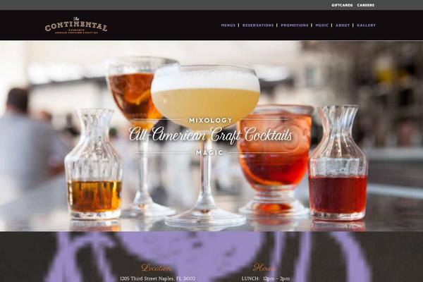damicoscontinental.com site used Continental-child