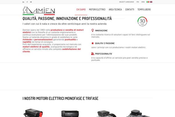 Enfold theme site design template sample