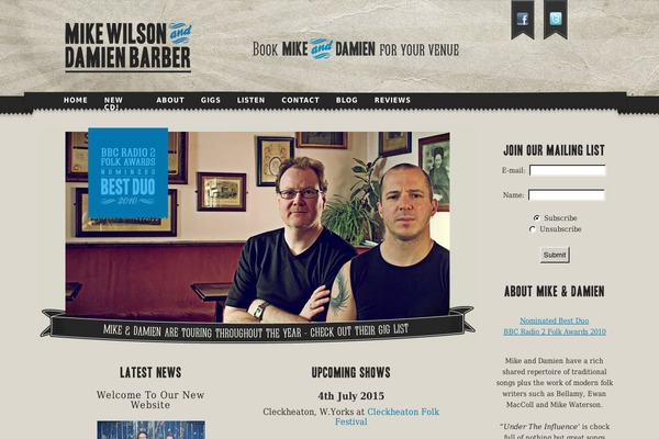 Backstage theme site design template sample