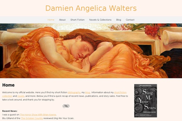 Relia theme site design template sample