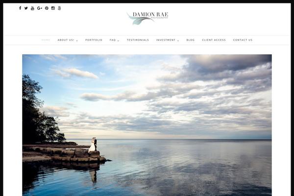 PhotoMe theme site design template sample