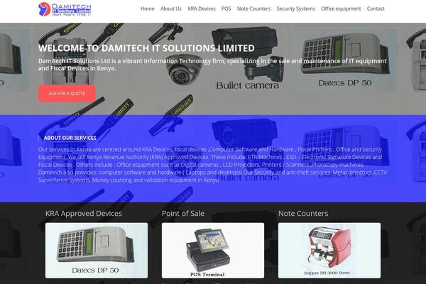 OceanWP theme site design template sample