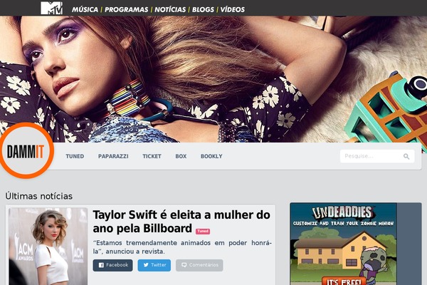 Academica theme site design template sample