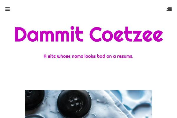Eighties theme site design template sample