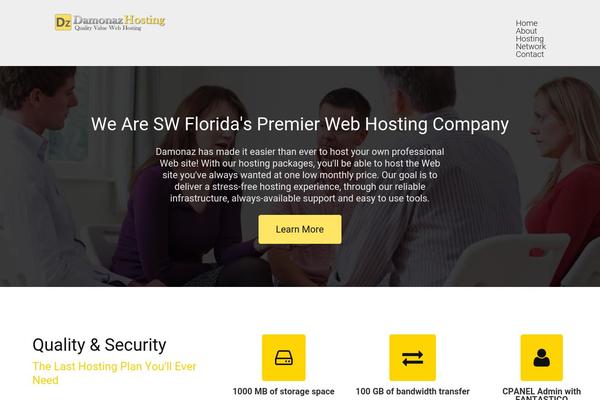 damonazwebhosting.com site used Digitalagency