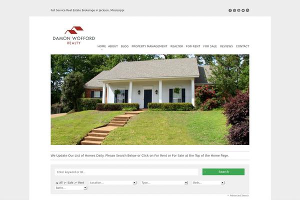 deCorum theme site design template sample