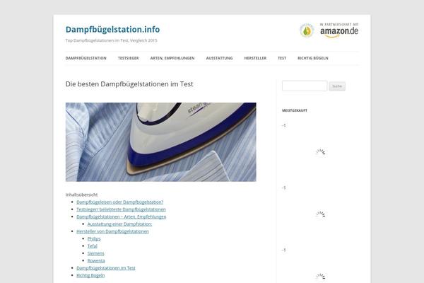 Dbs theme site design template sample