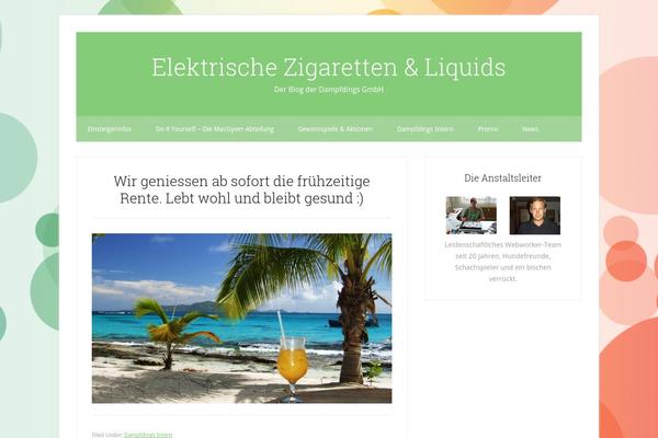 Lifestyle Pro theme site design template sample