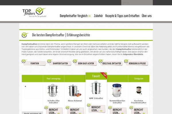 dampfentsafter.eu site used Trendmedia