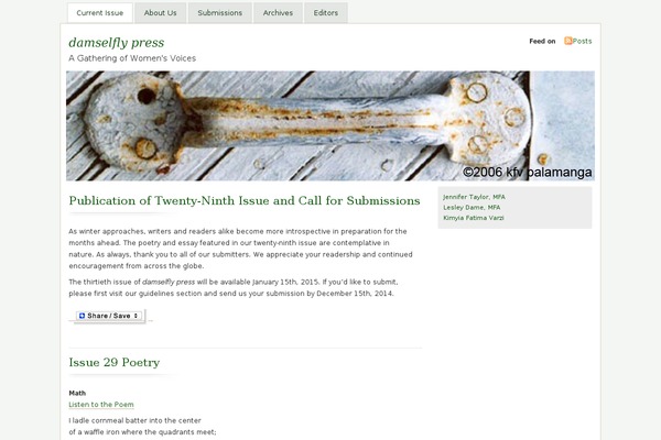 Misty Look theme site design template sample