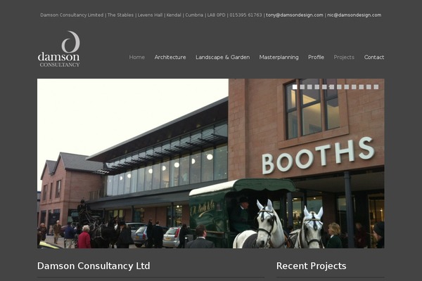 damsondesign.com site used Ibex