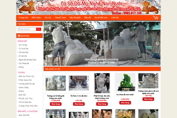 danang theme websites examples