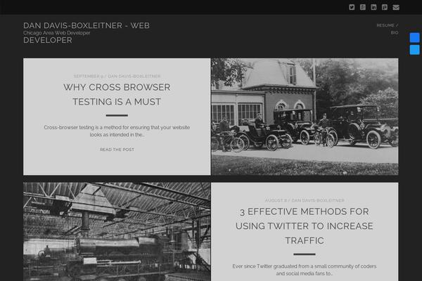 dan-db.com site used Tracks