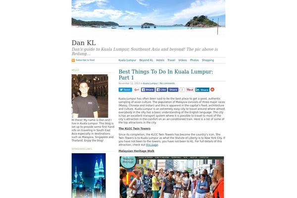 Tarski theme site design template sample
