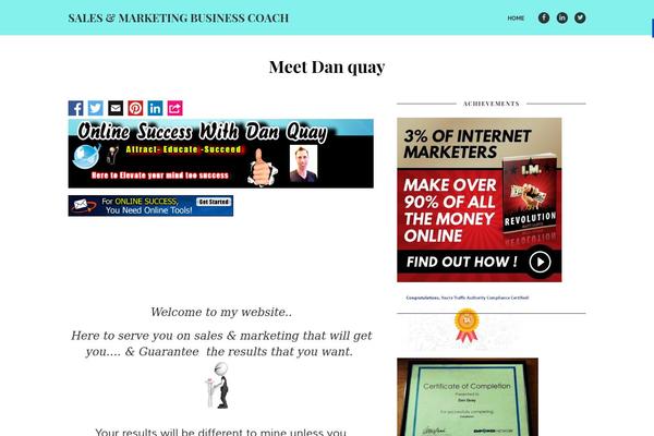 ColorWay theme site design template sample