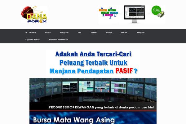 Vantage theme site design template sample