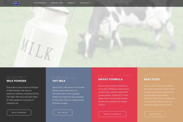 Dynamic theme site design template sample