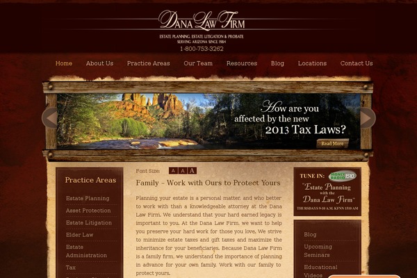 danafirm.com site used Paperstreet