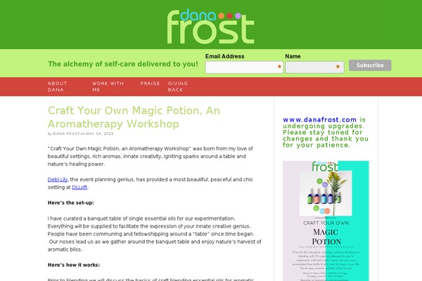 Thesis 1.8.4 theme site design template sample