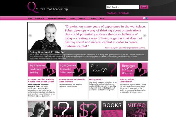 danahzohar.com site used Arras Theme