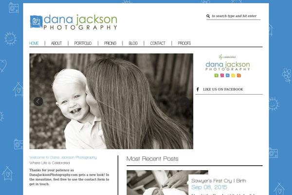 danajacksonphotography.com site used Chic-blog