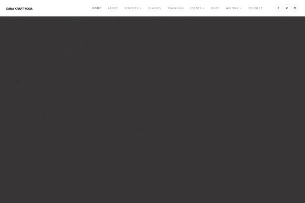 Rhythm theme site design template sample