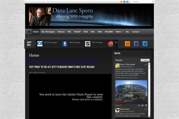 Made theme site design template sample
