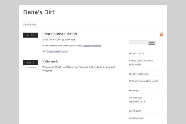 Linen theme site design template sample