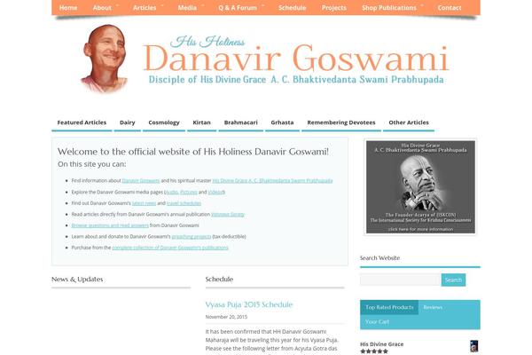 MesoColumn theme site design template sample