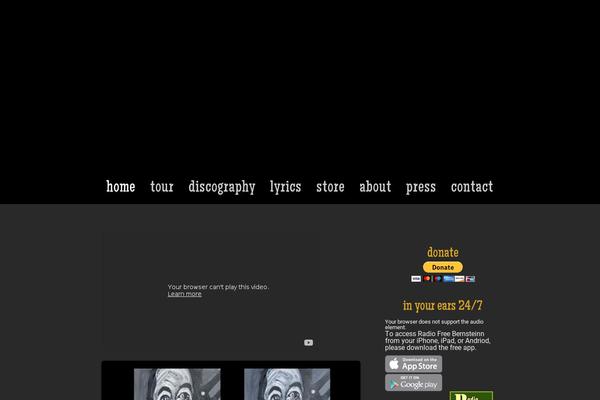 Site using FitVids for WordPress plugin