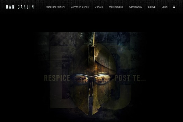 wordpress responsive thumbnail slider website example screenshot