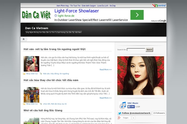 iNove theme site design template sample