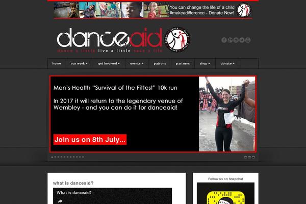 danceaid.org site used Swagger